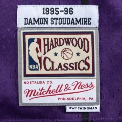 Jerseys Mitchell & Ness -Swingman Jersey Toronto Raptors Road 1995-96 Damon Stoudamire