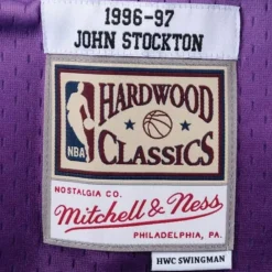 Jerseys Mitchell & Ness -Swingman Jersey Utah Jazz Road 1996-97 John Stockton
