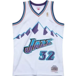 Jerseys Mitchell & Ness -Swingman Jersey Utah Jazz Road 1996-97 Karl Malone