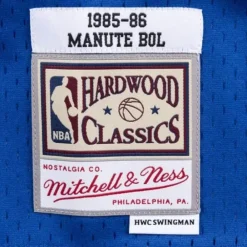 Jerseys Mitchell & Ness -Swingman Jersey Washington Bullets 1985-86 Manute Bol