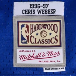 Jerseys Mitchell & Ness -Swingman Jersey Washington Bullets 1996-97 Chris Webber