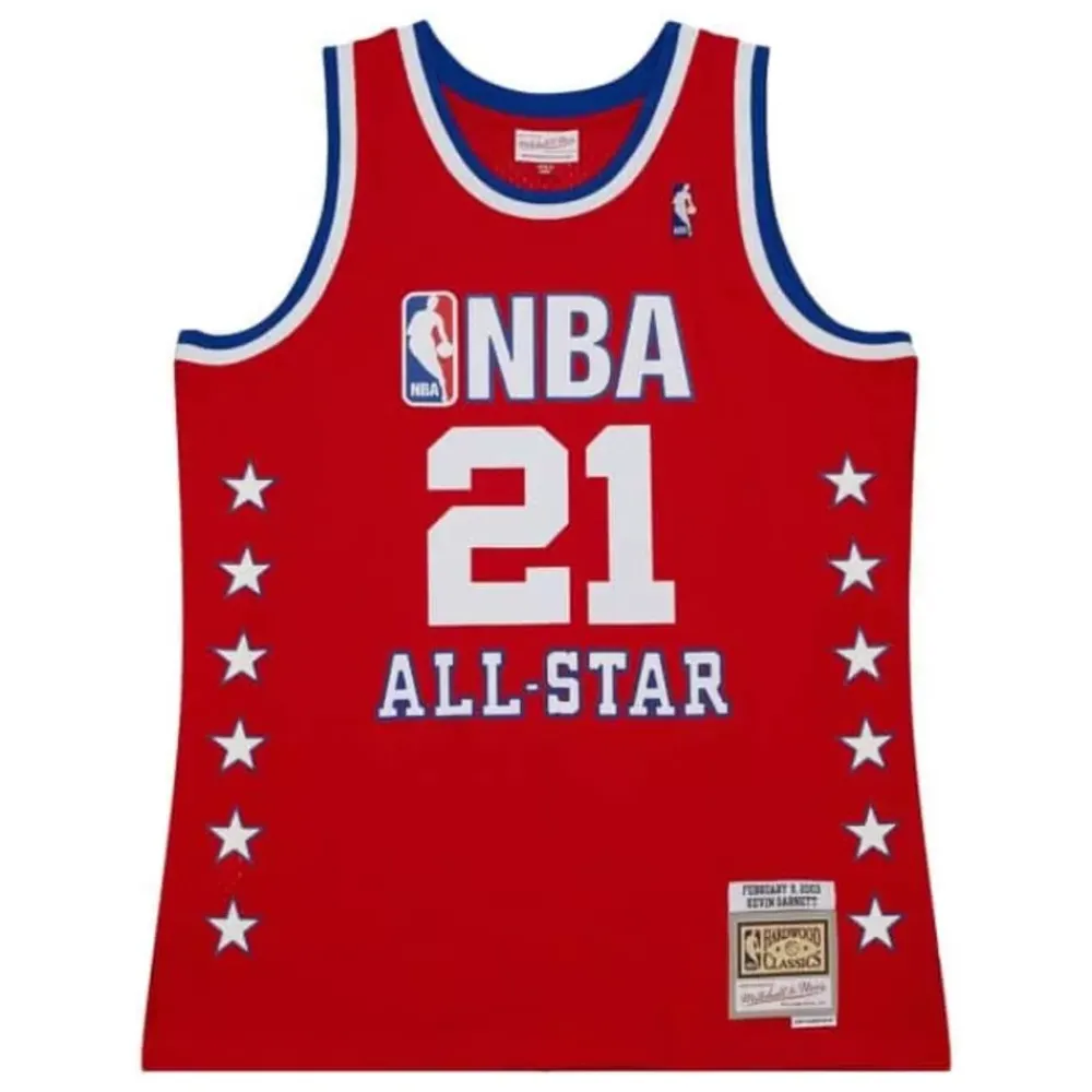 Jerseys Mitchell & Ness -Swingman Kevin Garnett All Star West 2003-04 Jersey