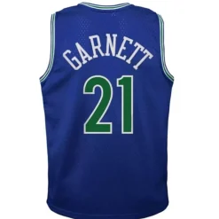 Apparel Mitchell & Ness Big Kids-Swingman Kevin Garnett Minnesota Timberwolves Road 1995-96 Jersey
