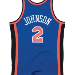 Jerseys Mitchell & Ness -Swingman Larry Johnson New York Knicks Road 1998-99 Jersey
