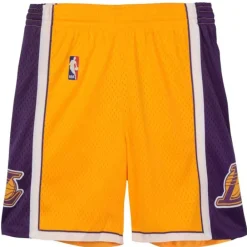 Apparel Mitchell & Ness Big Kids-Swingman Los Angeles Lakers Home Shorts