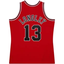 Jerseys Mitchell & Ness -Swingman Luc Longley Chicago Bulls Road 1997-98 Jersey