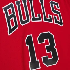 Jerseys Mitchell & Ness -Swingman Luc Longley Chicago Bulls Road 1997-98 Jersey