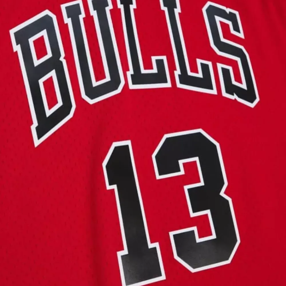 Jerseys Mitchell & Ness -Swingman Luc Longley Chicago Bulls Road 1997-98 Jersey