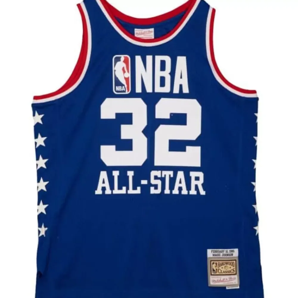 Jerseys Mitchell & Ness -Swingman Magic Johnson All Star West 1985-86 Jersey