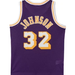 Apparel Mitchell & Ness Big Kids-Swingman Magic Johnson Los Angeles Lakers Road 1984-85 Jersey