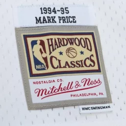 Jerseys Mitchell & Ness -Swingman Mark Price Cleveland Cavaliers White 1994-95 Jersey