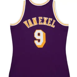 Jerseys Mitchell & Ness -Swingman Nick Van Exel Los Angeles Lakers Road 1996-97 Jersey