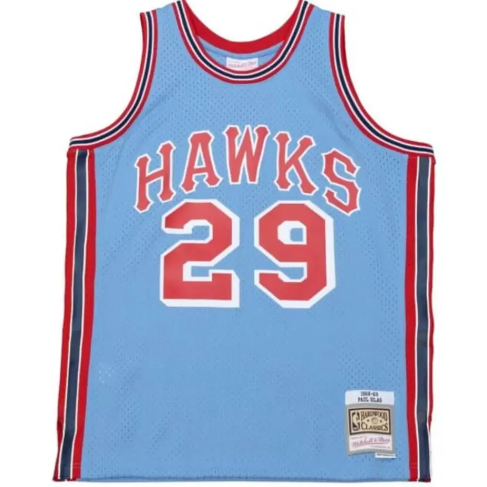 Jerseys Mitchell & Ness -Swingman Paul Silas Atlanta Hawks 1968-69 Jersey