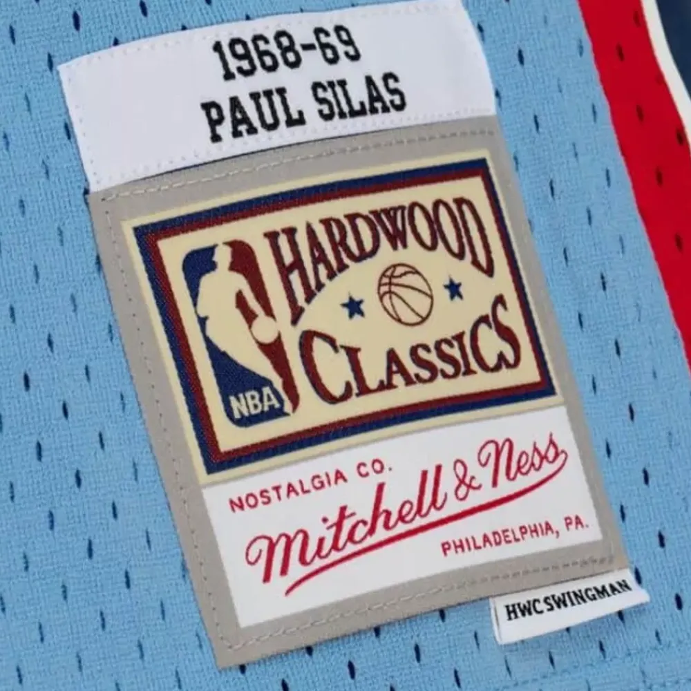 Jerseys Mitchell & Ness -Swingman Paul Silas Atlanta Hawks 1968-69 Jersey