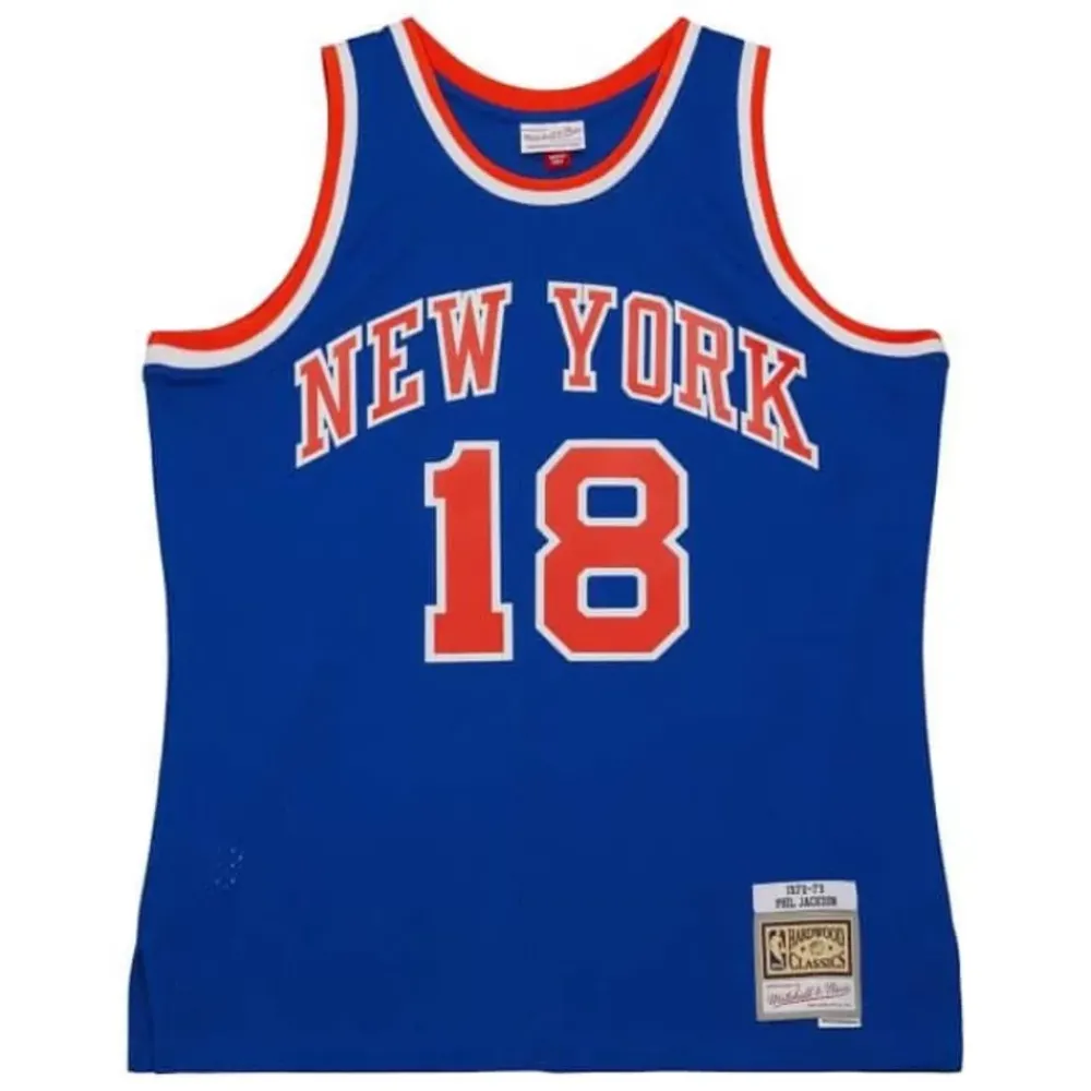 Jerseys Mitchell & Ness -Swingman Phil Jackson New York Knicks Road 1972-73 Jersey