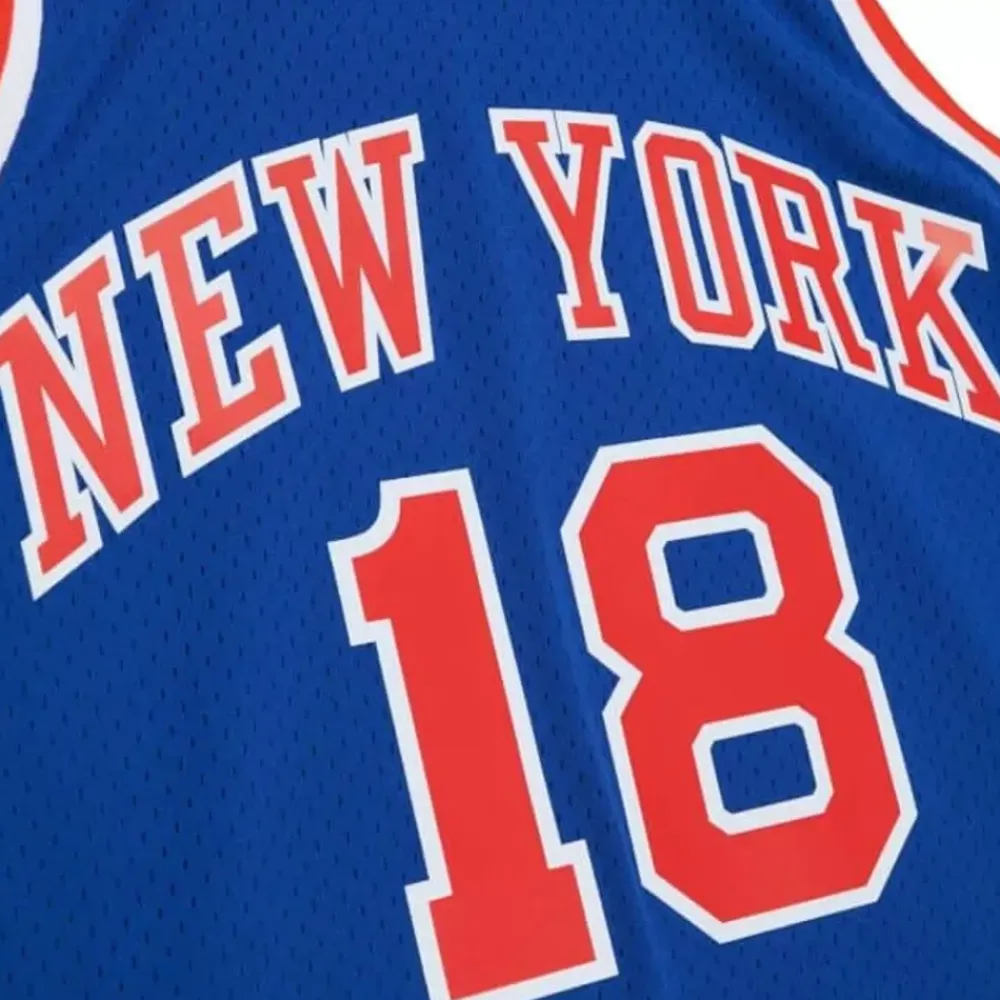 Jerseys Mitchell & Ness -Swingman Phil Jackson New York Knicks Road 1972-73 Jersey