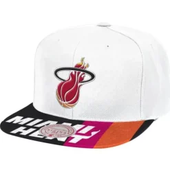 Headwear Mitchell & Ness -Swingman Pop Snapback Hwc Miami Heat