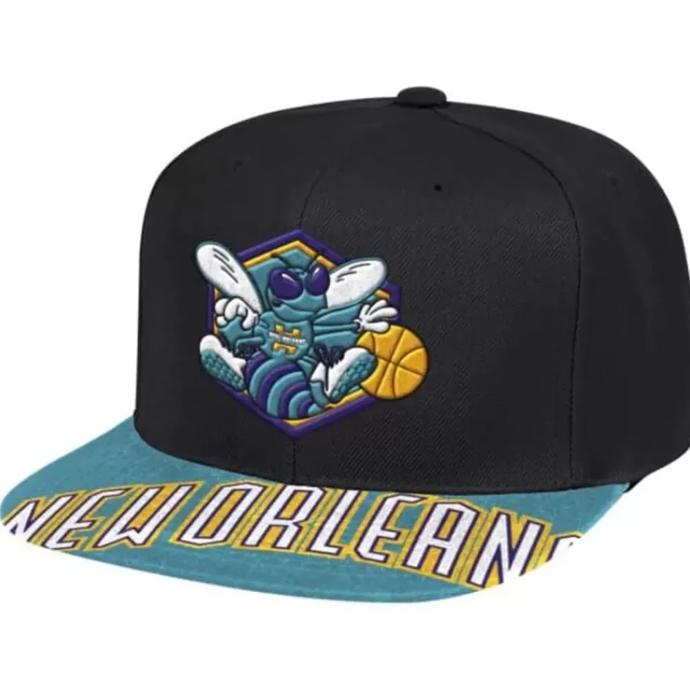Headwear Mitchell & Ness -Swingman Pop Snapback Hwc New Orleans Hornets