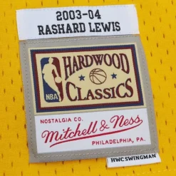 Jerseys Mitchell & Ness -Swingman Rashard Lewis Seattle Supersonics Hwc 2003-04 Jersey
