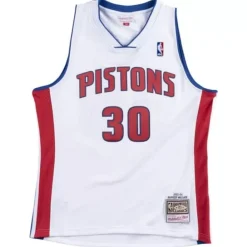 Jerseys Mitchell & Ness -Swingman Rasheed Wallace Detroit Pistons Home 2003-04 Jersey