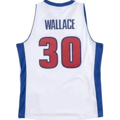 Jerseys Mitchell & Ness -Swingman Rasheed Wallace Detroit Pistons Home 2003-04 Jersey