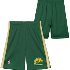 Apparel Mitchell & Ness Big Kids-Swingman Seattle Supersonics Road 1994-95 Shorts
