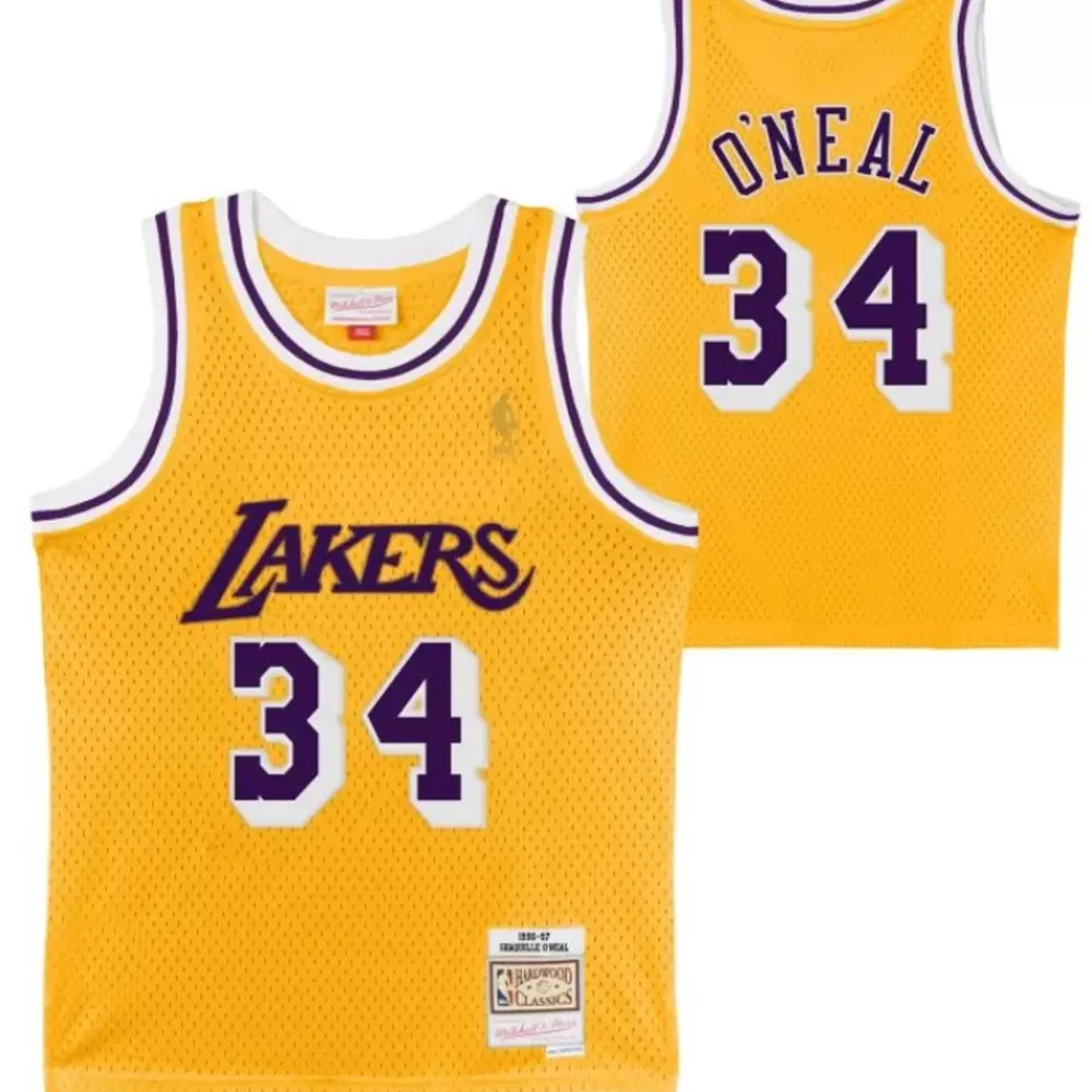 Apparel Mitchell & Ness Infant & Toddler-Swingman Shaquille O'Neal Los Angeles Lakers Home Jersey