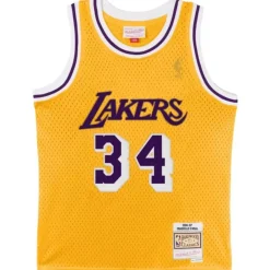 Apparel Mitchell & Ness Infant & Toddler-Swingman Shaquille O'Neal Los Angeles Lakers Home Jersey