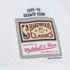 Jerseys Mitchell & Ness -Swingman Shawn Kemp Seattle Supersonics Home 1995-96 Jersey