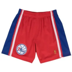 Shorts Mitchell & Ness -Swingman Shorts Philadelphia 76Ers Road 1996-97
