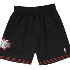 Shorts Mitchell & Ness -Swingman Shorts Philadelphia 76Ers Road 2000-01