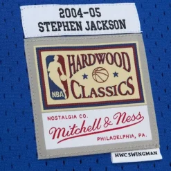 Jerseys Mitchell & Ness -Swingman Stephen Jackson Indiana Pacers Blue Hwc 2004-05 Jersey