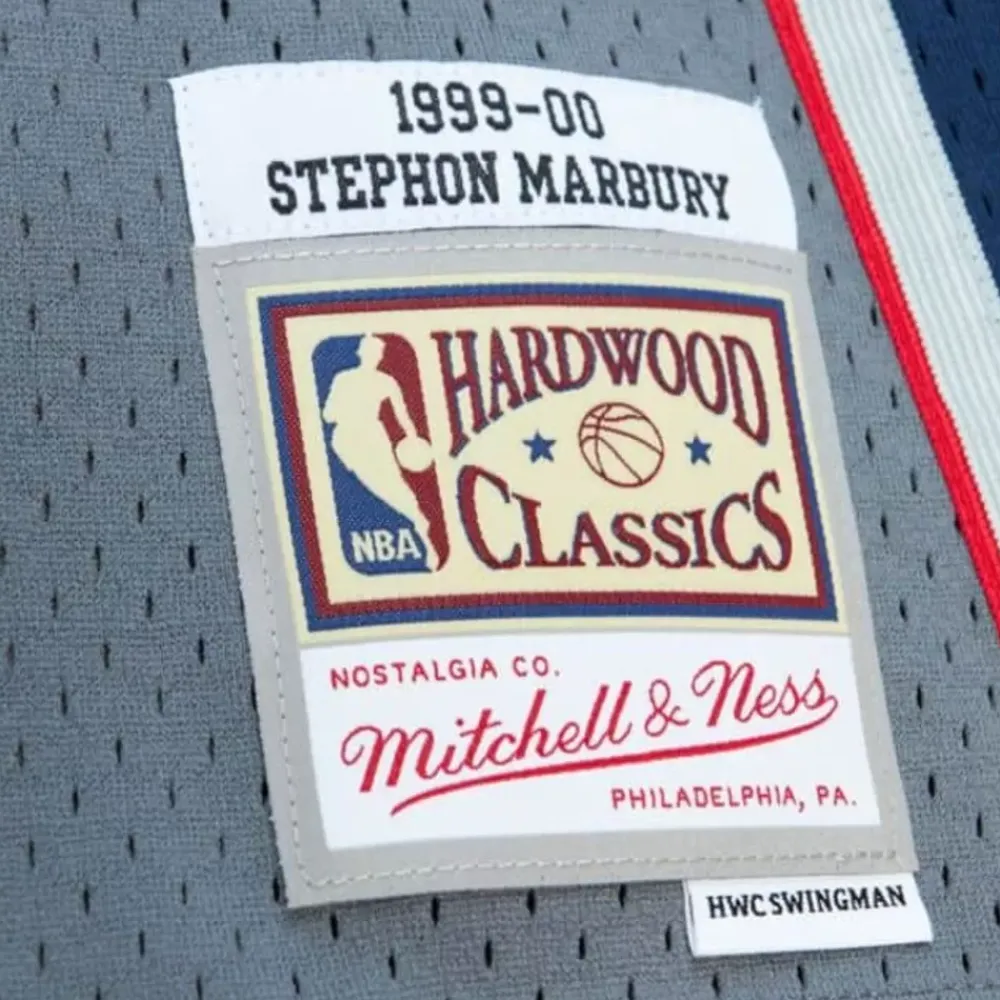 Jerseys Mitchell & Ness -Swingman Stephon Marbury New Jersey Nets Alternate 1999-00 Jersey