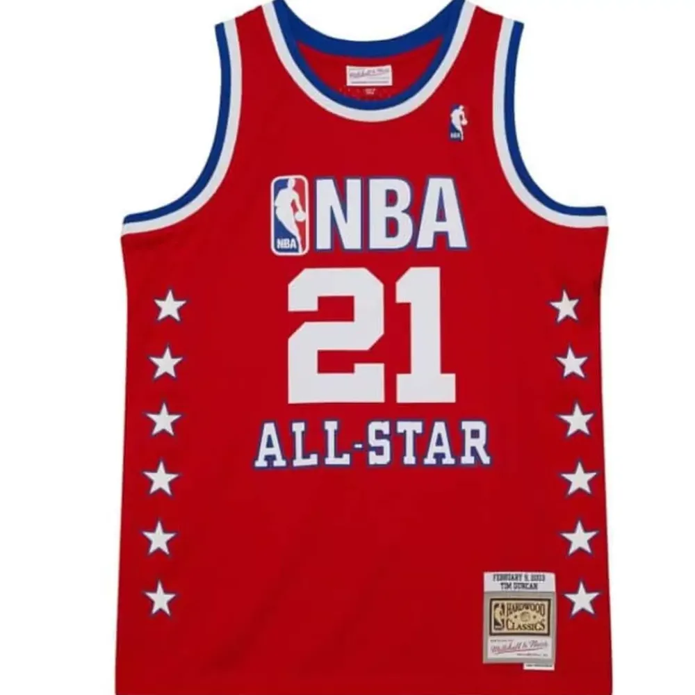 Jerseys Mitchell & Ness -Swingman Tim Duncan All Star West 2003-04 Jersey