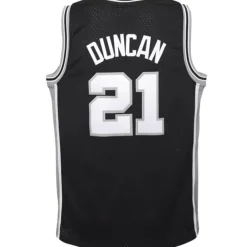 Apparel Mitchell & Ness Big Kids-Swingman Tim Duncan San Antonio Spurs Road 1998-99 Jersey