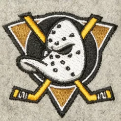 Headwear Mitchell & Ness -Tailsweep 2.0 Melton Snapback Anaheim Ducks