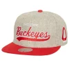 Headwear Mitchell & Ness -Tailsweep 2.0 Melton Snapback V Ohio State