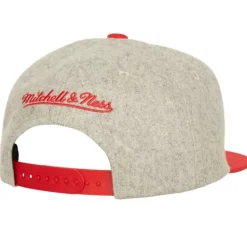 Headwear Mitchell & Ness -Tailsweep 2.0 Melton Snapback V Ohio State