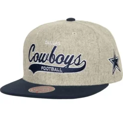 Headwear Mitchell & Ness -Tailsweep 2.0 Melton Snapback Dallas Cowboys