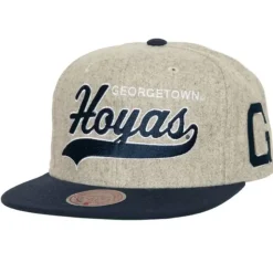 Headwear Mitchell & Ness -Tailsweep 2.0 Melton Snapback V Georgetown University