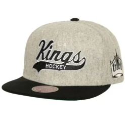 Headwear Mitchell & Ness -Tailsweep 2.0 Melton Snapback Los Angeles Kings
