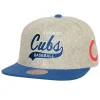 Headwear Mitchell & Ness -Tailsweep 2.0 Melton Snapback Chicago Cubs