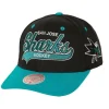 Headwear Mitchell & Ness -Tailsweep 2.0 Pro Snapback San Jose Sharks