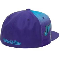 Headwear Mitchell & Ness -Tapestry Fitted Hwc Utah Jazz