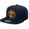 Headwear Mitchell & Ness -Tapestry Snapback Denver Nuggets