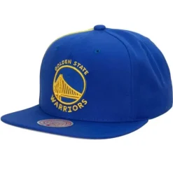Headwear Mitchell & Ness -Tapestry Snapback Golden State Warriors