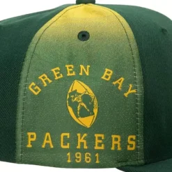 Headwear Mitchell & Ness -Tapestry Snapback Green Bay Packers