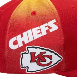 Headwear Mitchell & Ness -Tapestry Snapback Kansas City Chiefs