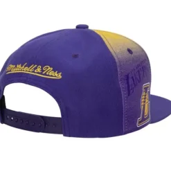 Headwear Mitchell & Ness -Tapestry Snapback Los Angeles Lakers