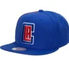 Headwear Mitchell & Ness -Tapestry Snapback Los Angeles Clippers